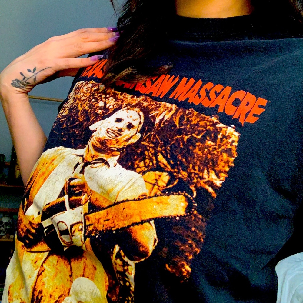 Texas Chainsaw T-shirt/crop top